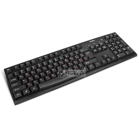 Клавиатура SVEN Standard 304 USB+HUB (+USB-порт, black) Клавиатура SVEN Standard 304 USB+HUB (+USB-порт, black) купить по самой низкой цене