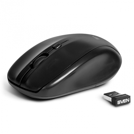 Мышь SVEN RX-305 Wireless,3+1кн.,USB,Black Мышь SVEN RX-305 Wireless,3+1кн.,USB,Black купить по самой низкой цене