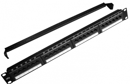 Панель ETHERNET 19" PATCH PANEL UTP 24PORT CAT.6 NPP-C624CM-001 купить по самой низкой цене