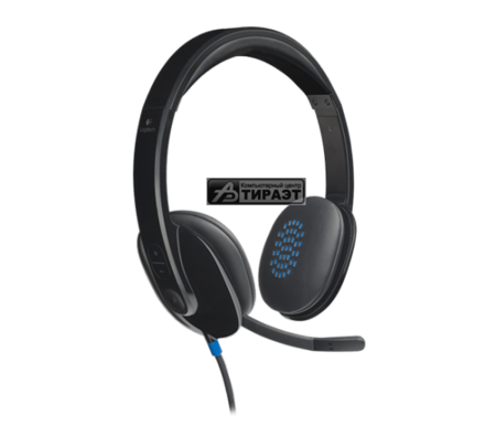 Наушники с микрофоном Logitech H540 USB  (981-000480)  BlacK купить по самой низкой цене