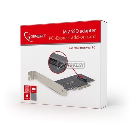 Адаптер для подключения SSD M.2/2280,2260,2242 в PCI-E слот (PEX-M2-01) купить по самой низкой цене