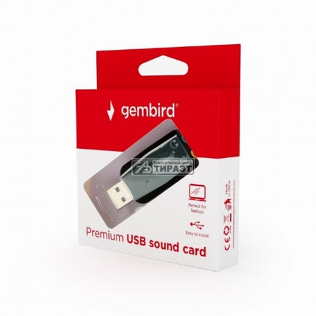 Звуковая карта Gembird External USB (SC-USB2.0-01) купить по самой низкой цене
