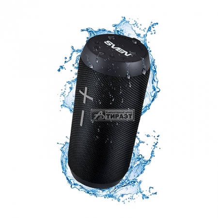 Портативная акустика SVEN PS-210 2*6W, Bluetooth, 100-20000Гц, mSD/USB, FM, 1500mAh/DC 5V, IPx6, black Портативная акустика SVEN PS-210 2*6W, Bluetooth, 100-20000Гц, mSD/USB, FM, 1500mAh/DC 5V, IPx6, black купить по самой низкой цене