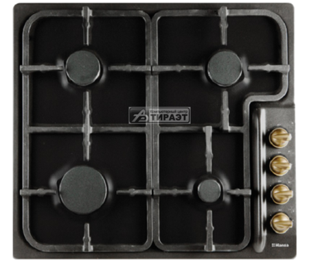 Панель варочная газовая Hansa BHGA62079 4конф, 'эмаль/чугун, газ-контроль, автоподжиг, black купить по самой низкой цене