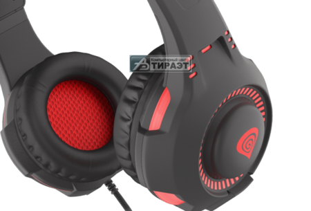 Наушники c микрофоном Genesis Radon 200 Virtual 7.1 (NSG-1412) USB, 2м, black/red, 20-20000Hz Наушники c микрофоном Genesis Radon 200 Virtual 7.1 (NSG-1412) USB, 2м, black/red, 20-20000Hz купить по самой низкой цене