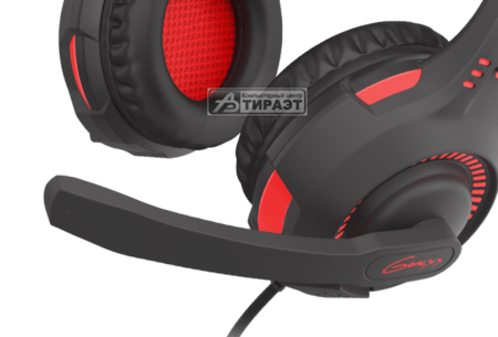 Наушники c микрофоном Genesis Radon 200 Virtual 7.1 (NSG-1412) USB, 2м, black/red, 20-20000Hz Наушники c микрофоном Genesis Radon 200 Virtual 7.1 (NSG-1412) USB, 2м, black/red, 20-20000Hz купить по самой низкой цене