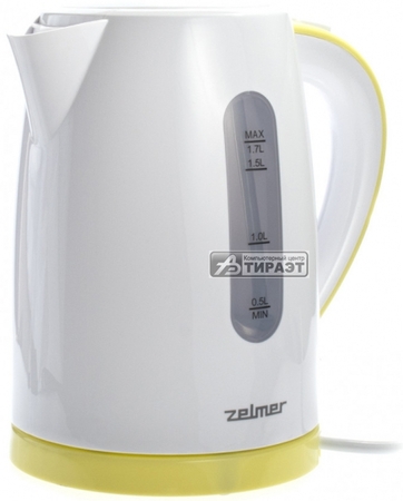 Электрочайник ZELMER ZCK7616L  (1.7л, 2200Вт, корпуса-пластик) купить по самой низкой цене