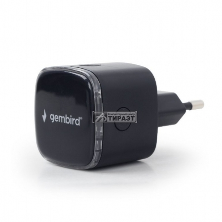 Ретранслятор Wi-Fi беспровод. WNP-RP300-02-BK (300Mbps, 802.11b/g/n, 2.4ГГц) black купить по самой низкой цене