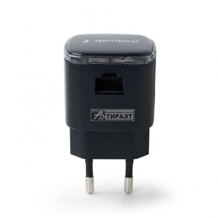 Ретранслятор Wi-Fi беспровод. WNP-RP300-02-BK (300Mbps, 802.11b/g/n, 2.4ГГц) black купить по самой низкой цене
