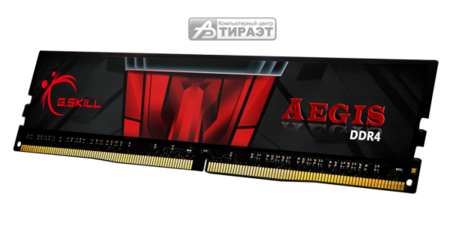 DDR4 DIMM 8Gb 3200MT/s G.Skill Aegis (F4-3200C16S-8GIS) PC4-25600, CL16, 1.35V купить по самой низкой цене
