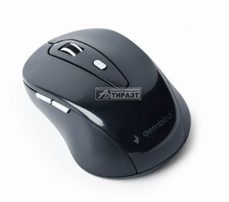 Мышь Gembird MUSW-6B-01 Wireless USB, 6кн., 800-1200-1600dpi, black купить по самой низкой цене