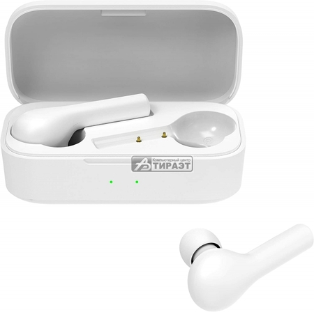 Наушники (вкладыши) с микрофоном QCY T5 (TWS) Bluetooth white купить по самой низкой цене