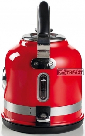 Электрочайник Ariete Moderna Rosso 2854/00 (1.7л, 2000Вт, корпуса-металл) red купить по самой низкой цене