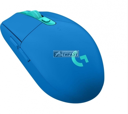 Мышь LOGITECH G305 Lightspeed Blue, Wireless, USB (910-006014) 6кн., 200-12000dpi, индикатор значения DPI купить по самой низкой цене