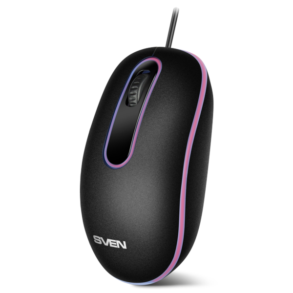 Мышь SVEN RX-90 USB, 2+1кн., black Мышь SVEN RX-90 USB, 2+1кн., black купить по самой низкой цене