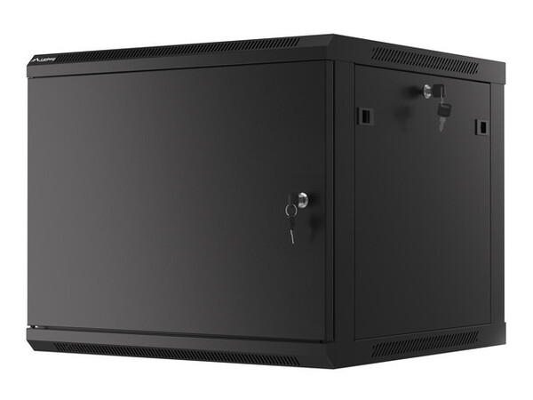 Шкаф настен.коммутацион. LANBERG WF01-6609-00B 19", 9U 600*600*512,35мм, black купить по самой низкой цене