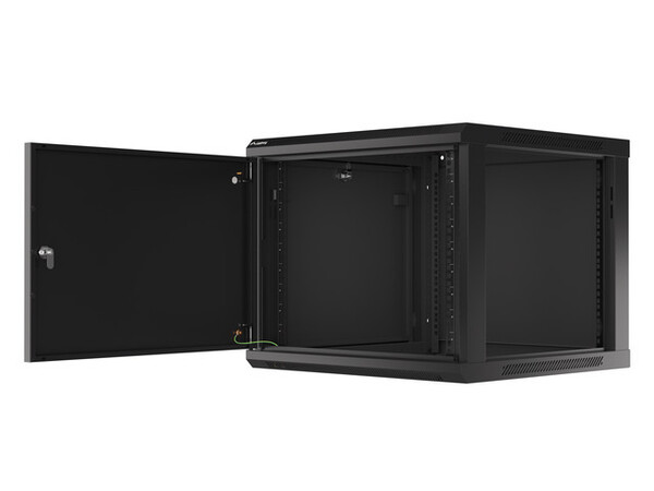 Шкаф настен.коммутацион. LANBERG WF01-6609-00B 19", 9U 600*600*512,35мм, black купить по самой низкой цене
