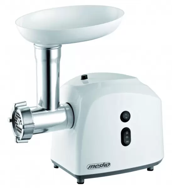 Мясорубка Mesko MS 4805 (600Вт/пиковая 1500Вт, реверс, 3 диск.для фарша, насад.для колбас, толкатель) Мясорубка Mesko MS 4805 (600Вт/пиковая 1500Вт, реверс, 3 диск.для фарша, насад.для колбас, толкатель) купить по самой низкой цене