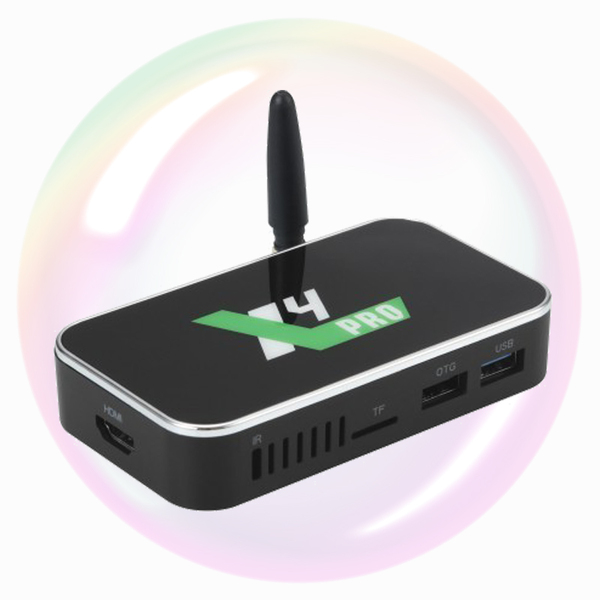 Медиаплеер Ugoos X4 Pro 4/32GB (max 4K UHD, And 11.0, WIFI, BT, ДУ, DLNA, интернет-радио, GLAN, USB) Медиаплеер Ugoos X4 Pro 4/32GB (max 4K UHD, And 11.0, WIFI, BT, ДУ, DLNA, интернет-радио, GLAN, USB) купить по самой низкой цене