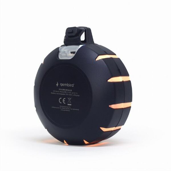 Портативная акустика Gembird (SPK-BTOD-01)  BT v.5.0., 3W, 500mAh Li-Po, 60-15000Hz, LED подсв, black Портативная акустика Gembird (SPK-BTOD-01)  BT v.5.0., 3W, 500mAh Li-Po, 60-15000Hz, LED подсв, black купить по самой низкой цене