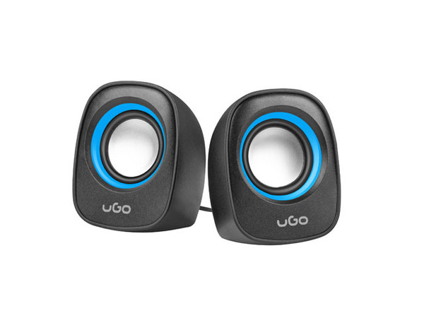 Акустика UGo Tamu S100 (UGL-1875) 2.0 (2*3W, питание от USB, mini-jack 3.5mm, 110Hz-20kHz, Black/Blue) Акустика UGo Tamu S100 (UGL-1875) 2.0 (2*3W, питание от USB, mini-jack 3.5mm, 110Hz-20kHz, Black/Blue) купить по самой низкой цене