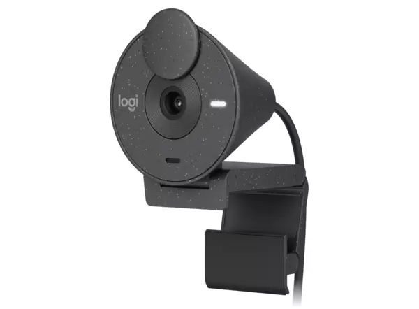 WEB-камера Logitech BRIO 300 GRAPHITE (960-001436) 2Mp, 1080p/30fps (1920x1080pix) USB, fixed focus, микрофон купить по самой низкой цене
