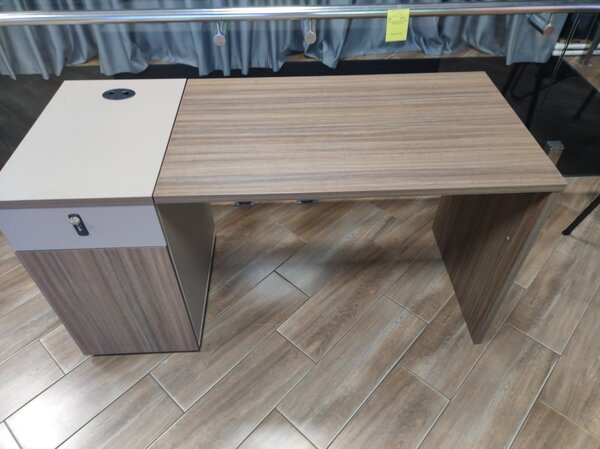 Стол офисный Luxury H10-T03-14 khaki grey + ash Стол офисный Luxury H10-T03-14 khaki grey + ash купить по самой низкой цене