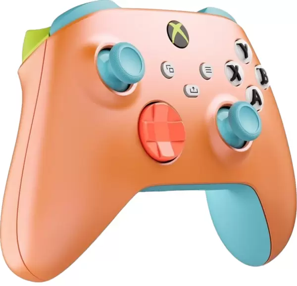 Джойстик (GamePad) Microsoft Series X, Xbox (QAU-00118) Orange, беспроводный BT/USB (type-C) купить по самой низкой цене
