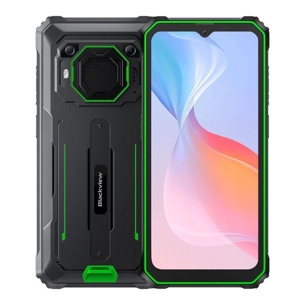 Смартфон BLACKVIEW BV6200 PRO GREEN 6/128GB, 6.56" (1612x720) IPS, 2 nano SIM, 13/8Mp, IP68, NFC, GPS купить по самой низкой цене