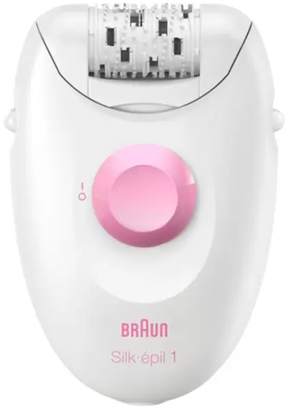 Эпилятор BRAUN Silk-epil  SE 1 1-000 (питание от сети 220В, 1 скорсть, 20 метал. пинцетов) white/pink Эпилятор BRAUN Silk-epil  SE 1 1-000 (питание от сети 220В, 1 скорсть, 20 метал. пинцетов) white/pink купить по самой низкой цене