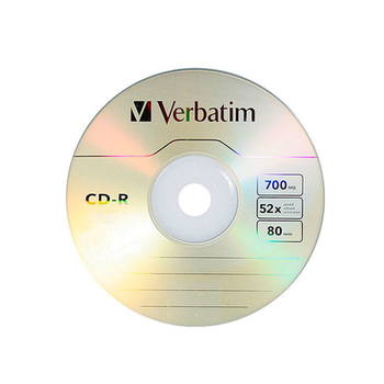 Диск CD-R 700MB VERBATIM, 52X (1шт) EXTRA PROTECTION(43411/43351/43437) купить по самой низкой цене