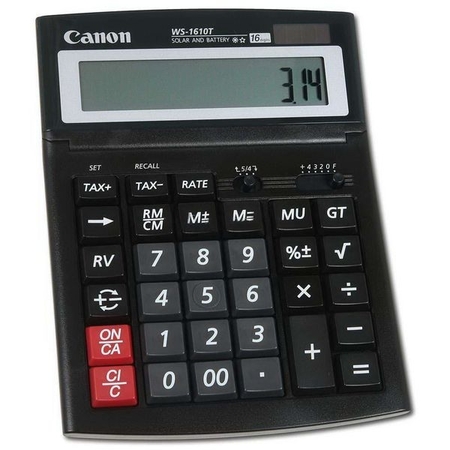Калькулятор WS-1610T CANON 16р    (настольный бухгалтерский) купить по самой низкой цене