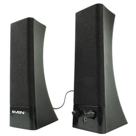 Акустика SVEN 235  2.0 (2x2W) black  ABS-пластик купить по самой низкой цене