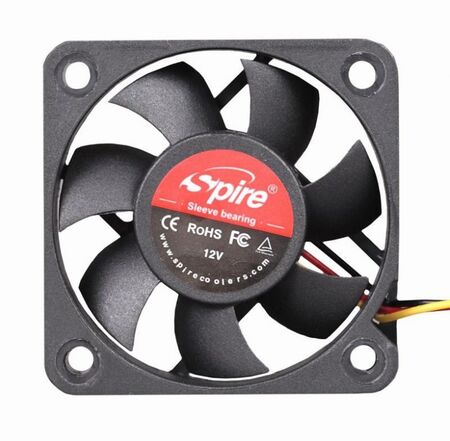 Вентил.для корпуса PC Spire ORION (SP05015S1M3) 50*50*15mm, 3pin, 28dBA, 4800rpm, Black купить по самой низкой цене