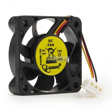 Вентилятор GMB D40SM-12A 40x40x10мм, DC, 12V (sleeve,25дБ,3pin) купить по самой низкой цене