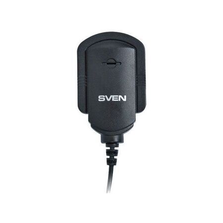 Микрофон SVEN MK-150 (1.8м.,клипса, черн.,50-16000Гц, -58±3дБ) купить по самой низкой цене