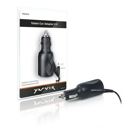 Адаптер питания автомоб.  YAC210 (11-15V/5V,2A,черн.) купить по самой низкой цене