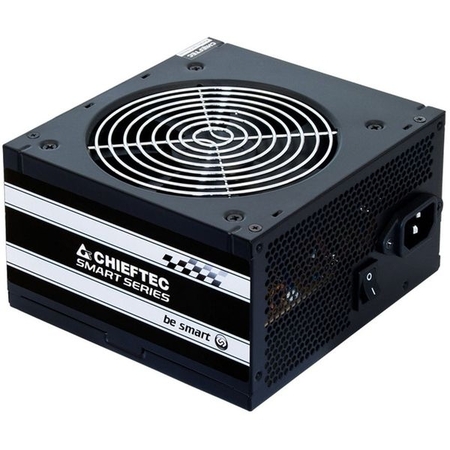 Блок питания 600W CHIEFTEC Smart GPS-600A8 ATX 12V 2.3, 24+8+2x8pin, Fan 12см, APFC, 85+ купить по самой низкой цене
