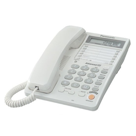 Телефон  KX-TS2365UAW PANASONIC, белый купить по самой низкой цене