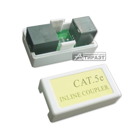 Соединитель для кабеля UTP CAT.5E (8p8c), NCA-LC5E-001 (2 порта RJ45) купить по самой низкой цене