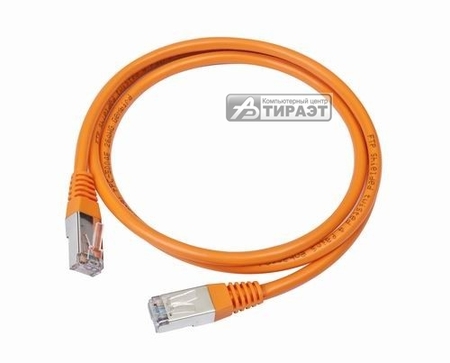 PATCH CORD UTP CAT.5E,0.5м. (PP12-0.5M/O) orange купить по самой низкой цене