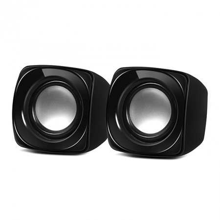 Акустика SVEN 120 2.0 (2x2.5W,USB питание)black, ABS-пластик купить по самой низкой цене