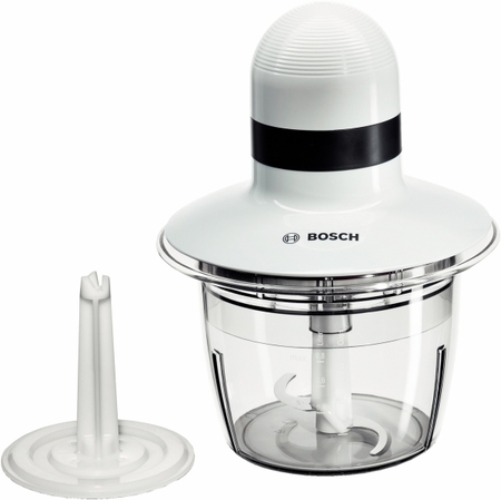 Измельчитель Bosch MMR 08A1 (стационарный,400W,0.8л,пластик,1 скор.) купить по самой низкой цене