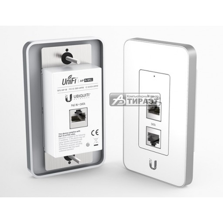 Точка доступа Wi-Fi Ubiquiti UniFi AP In-Wall (17dBm,150мб/с) UAP-IW купить по самой низкой цене