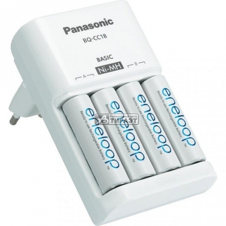 Зарядное устройство Panasonic ENELOOP (BQ-CC51E) на 4бат. AA/AAA (157677) купить по самой низкой цене