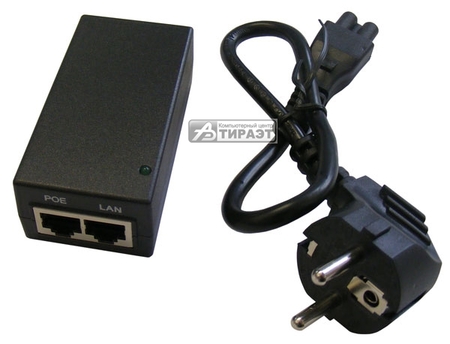 Блок питания PoE adapter 48V, 24W (ZAS-48V-05A-PoE-DCG) ESD Protected купить по самой низкой цене