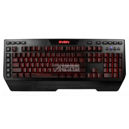 Клавиатура SVEN KB-G9600 USB,black,програм.клавиши,подсветка,120кл. купить по самой низкой цене
