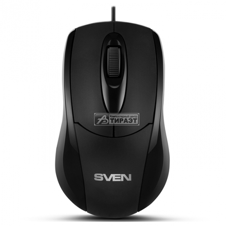 Мышь SVEN RX-110 USB, 2+1кн., black купить по самой низкой цене