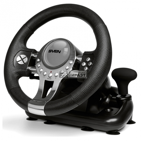 Руль SVEN GC-W800 (Рул.колесо+2 педали,USB,обр.связь,перекл.Tiptronic) купить по самой низкой цене