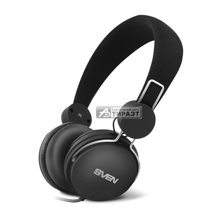 Наушники с микрофоном SVEN AP-320M (20–20000,1.2м,3,5мм/4pin) blk купить по самой низкой цене